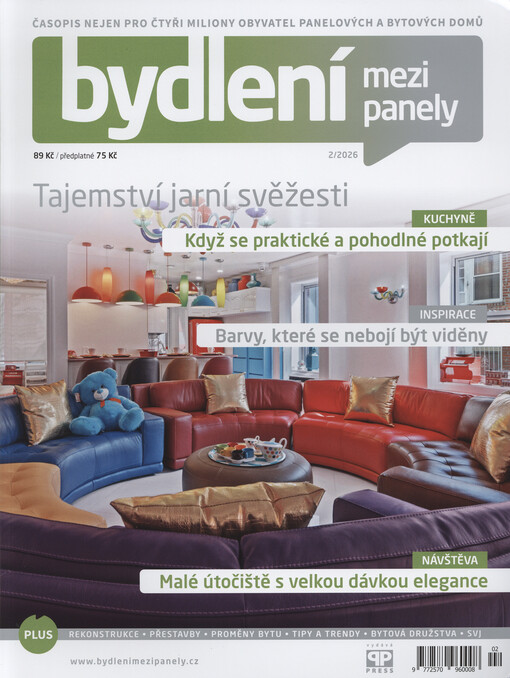 Bydlení mezi panely : časopis o bydlení nejen pro čtyři miliony obyvatel panelových bytů