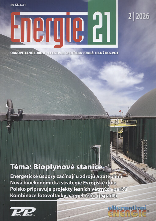 Energie 21 : časopis obnovitelných zdrojů energie