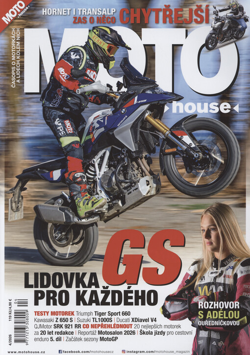 Motohouse : časopis o motorkách a lidech kolem nich