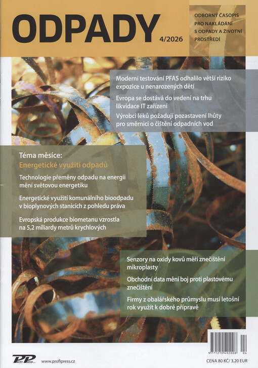 Odpady : odborný časopis pro nakládání s odpady a životní prostředí