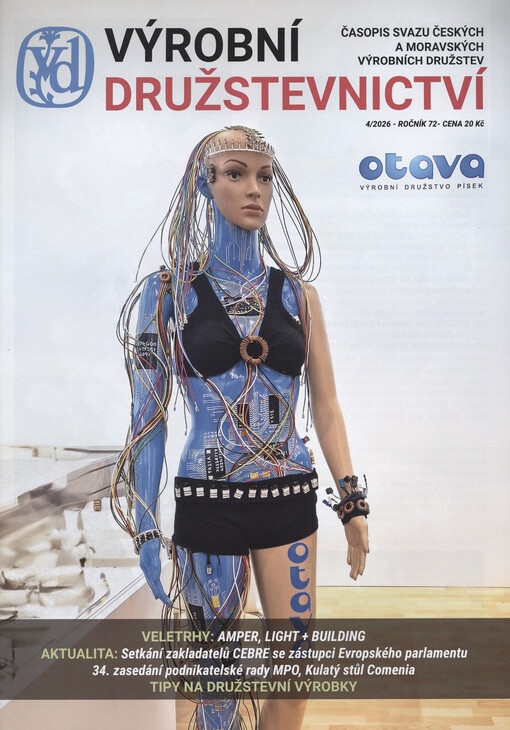 Výrobní družstevnictví : časopis Ústředního svazu výrobních družstev : čtrnáctideník pro členy a pracovníky výrobních družstev