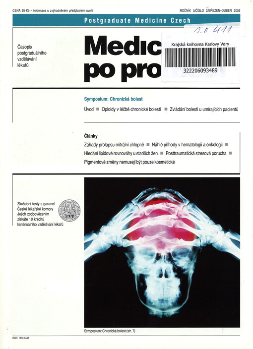Medicína po promoci = Postgraduate medicine Czech : časopis postgraduálního vzdělávání lékařů