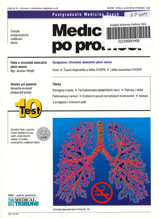 Medicína po promoci = Postgraduate medicine Czech : časopis postgraduálního vzdělávání lékařů