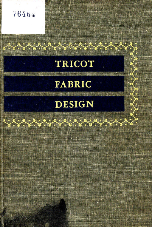 Tricot fabric design