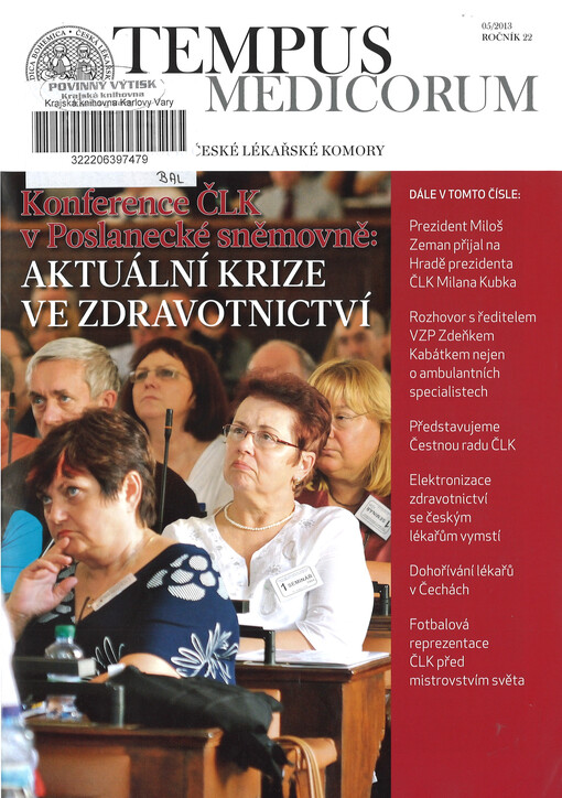 Tempus medicorum : časopis České lékařské komory