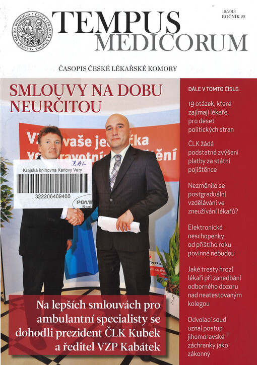 Tempus medicorum : časopis České lékařské komory