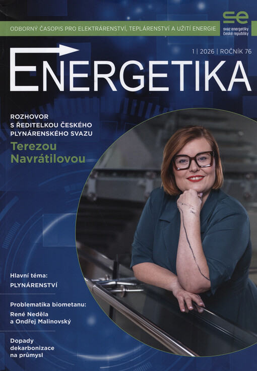 Energetika : odborný časopis pro elektrárenství, teplárenství a použití energie