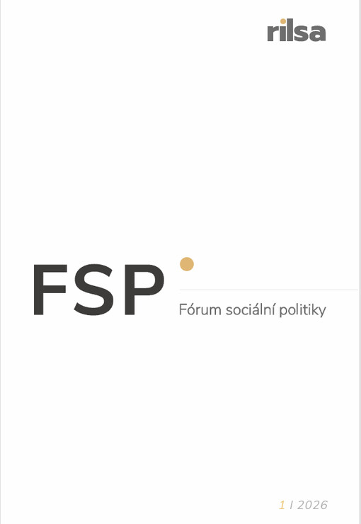 Fórum sociální politiky : odborný recenzovaný časopis