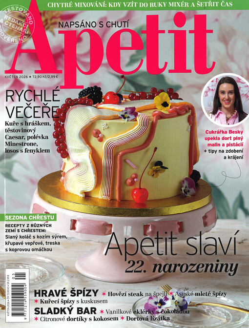 Apetit : první časopis s recepty, které fungují : napsáno s chutí