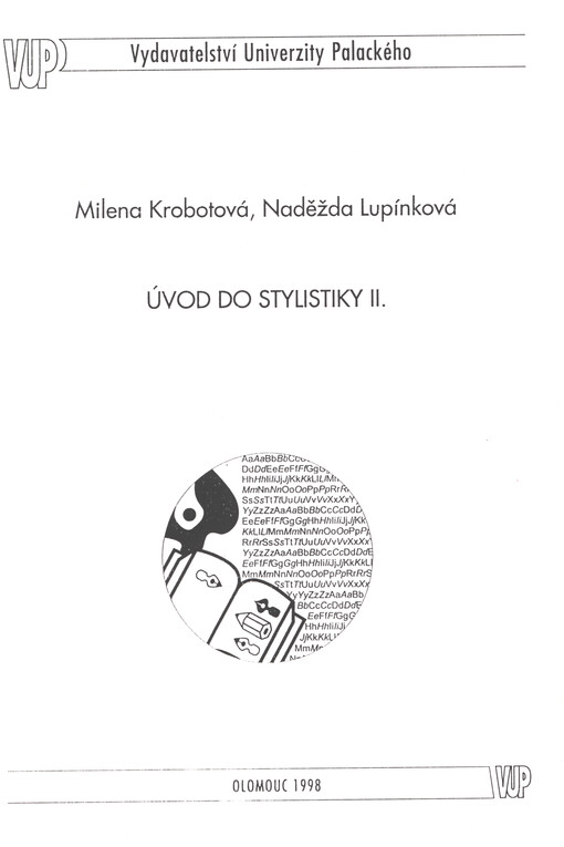 Úvod do stylistiky II.
