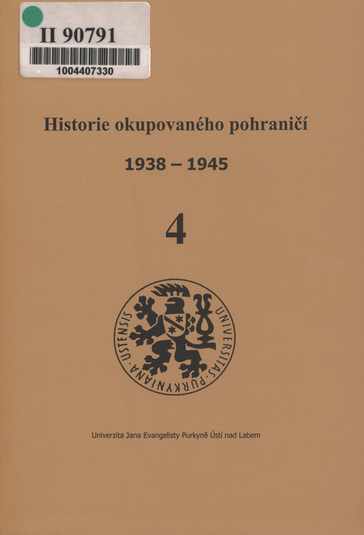 Historie okupovaného pohraničí 1938-1945