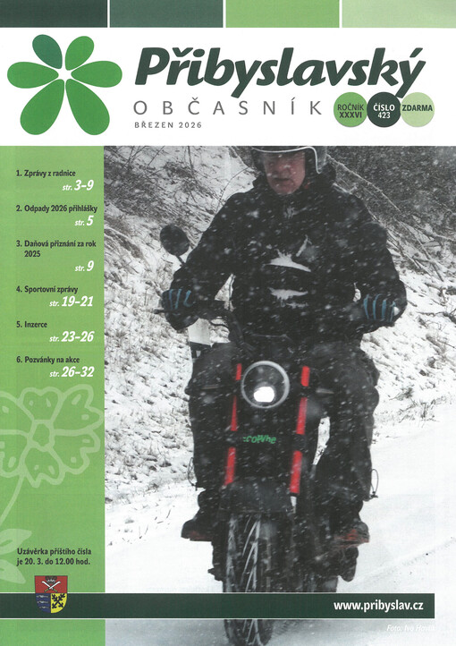 Přibyslavský občasník : měsíčník občanů Přibyslavska
