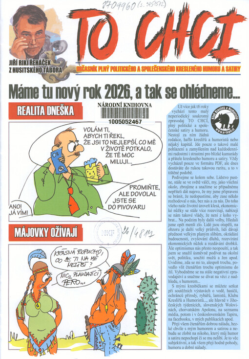 To chci : občasník plný politického a společenského kresleného humoru a satiry