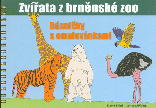 Zvířata z brněnské zoo : básničky s omalovánkami