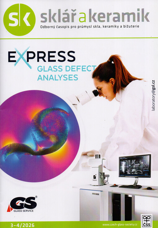 Sklář a keramik : časopis ministerstva lehkého průmyslu