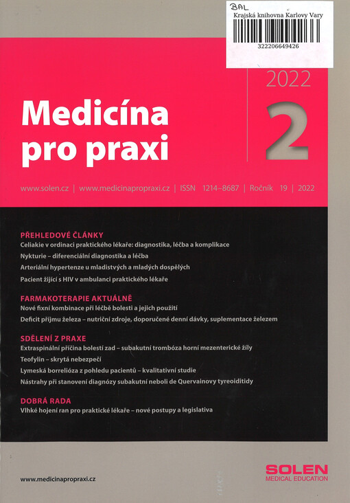 Medicína pro praxi : časopis praktických lékařů