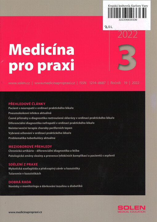 Medicína pro praxi : časopis praktických lékařů