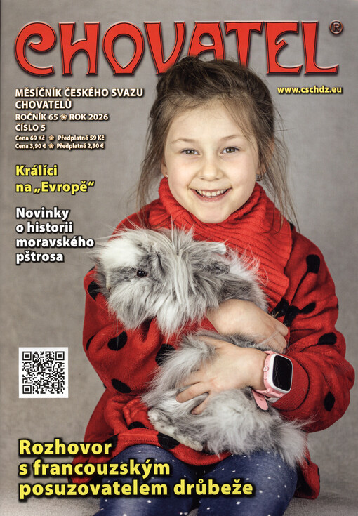 Chovatel : odborně zájmový měsíčník Českého svazu chovatelů