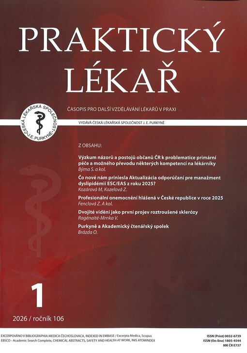Praktický lékař : časopis pro další vzdělávání lékařů
