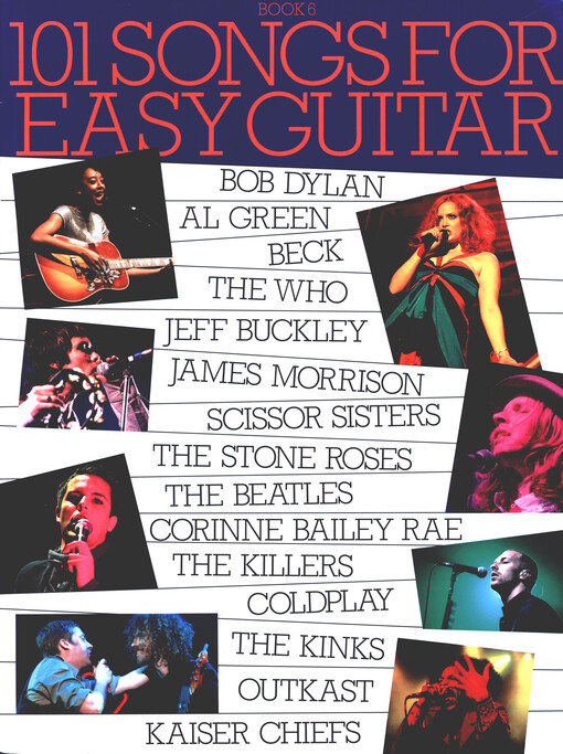 101 Songs For Easy Guitar. Book 6