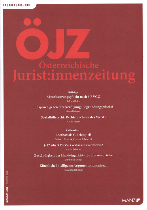 Österreichische Juristen-Zeitung