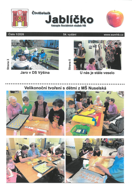 Jablíčko : čtvrtletník : časopis sociálních služeb HB