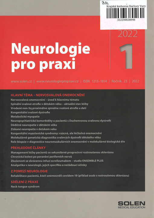 Neurologie pro praxi