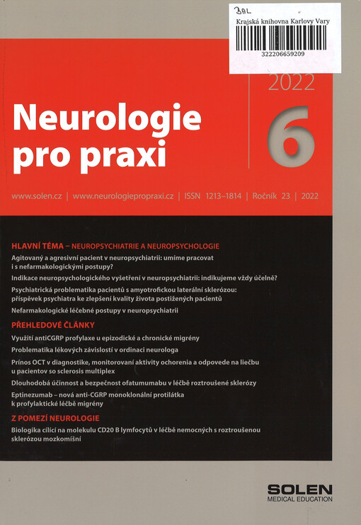 Neurologie pro praxi