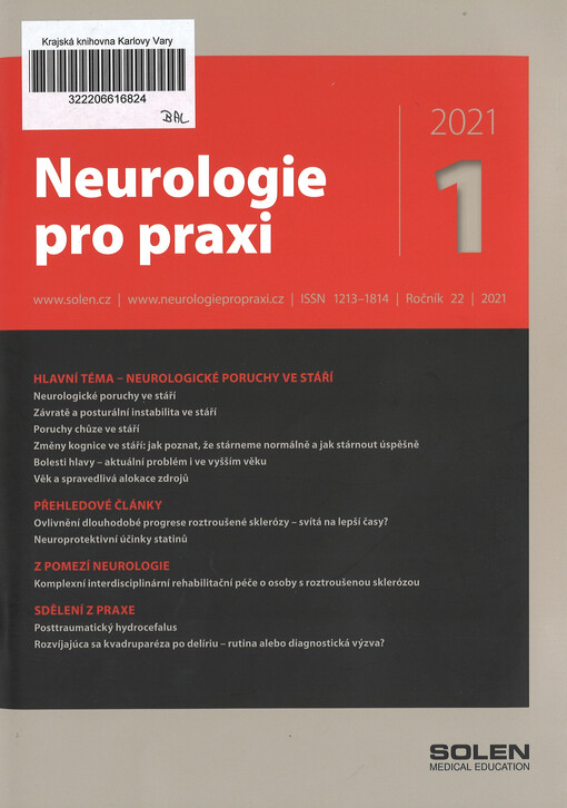 Neurologie pro praxi