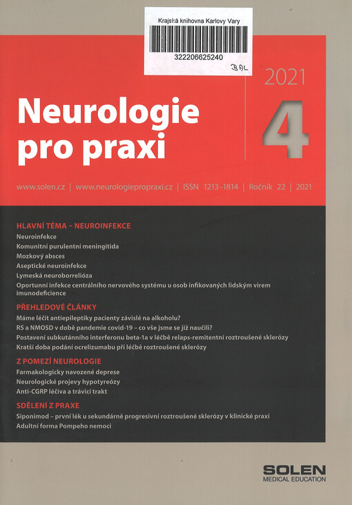 Neurologie pro praxi