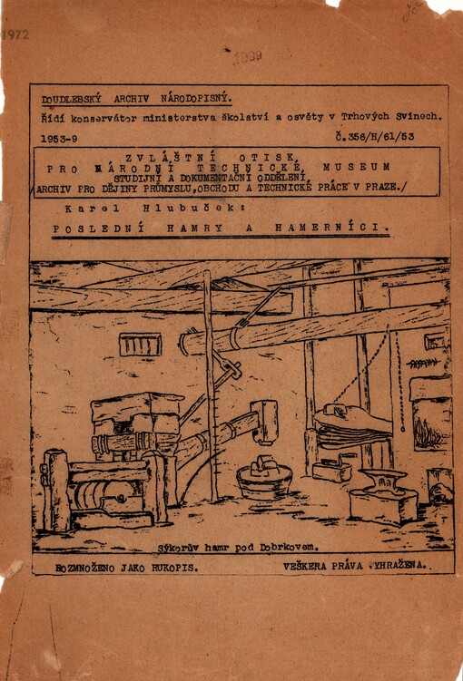 Poslední hamry a hamerníci