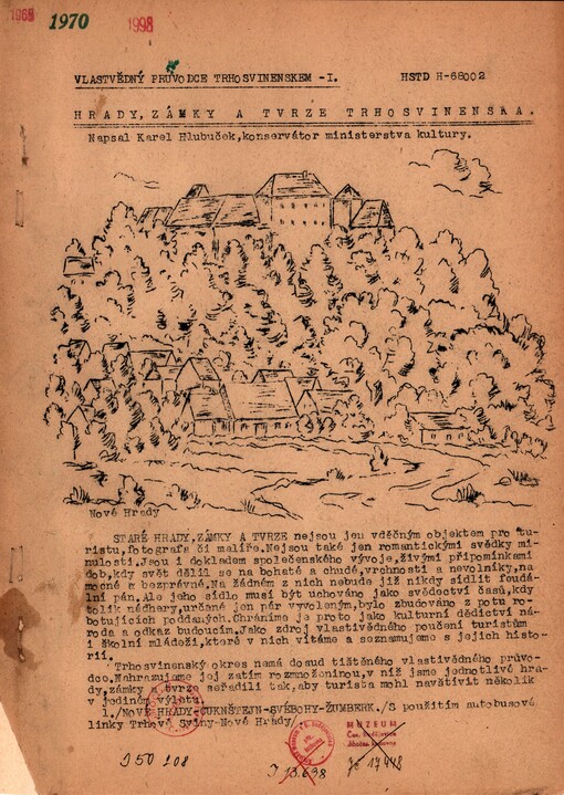 Hrady, zámky a tvrze Trhosvinenska