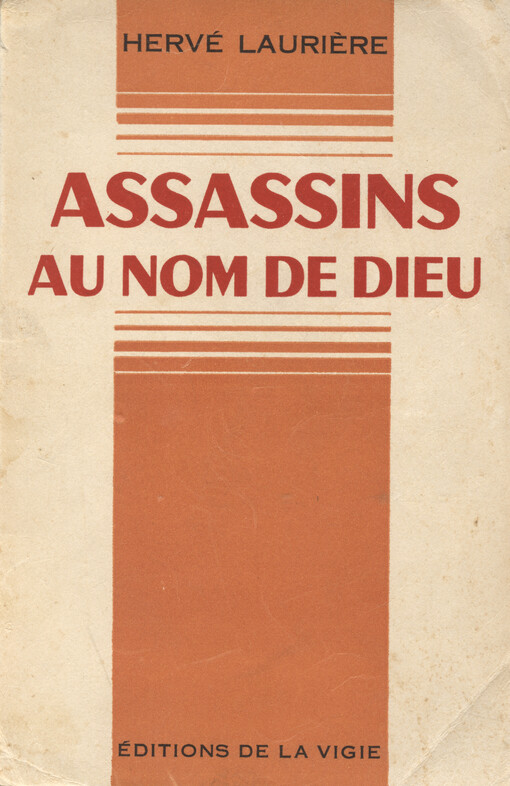 Assassins au nom de Dieu