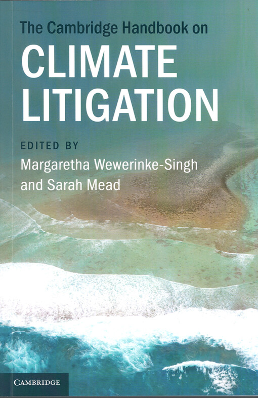 The Cambridge handbook on climate litigation