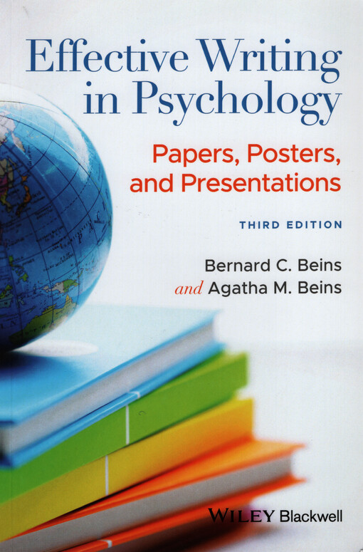 Effective writing in psychology : papers, posters, and presentations
