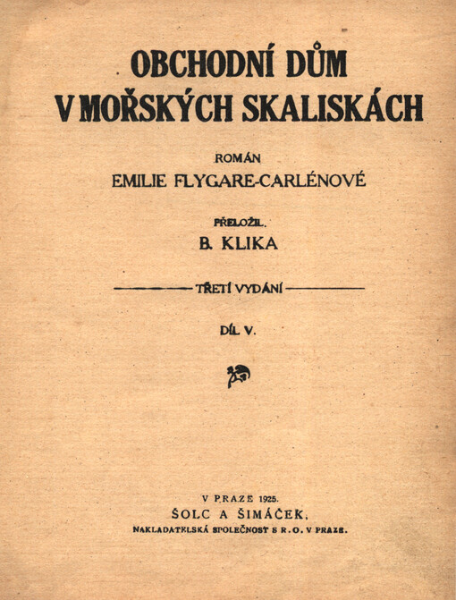 Obchodní dům v mořských skaliskách