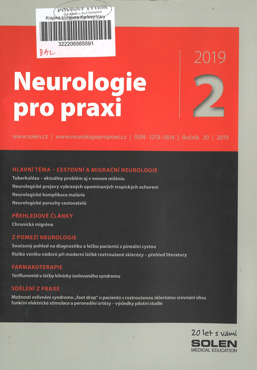 Neurologie pro praxi