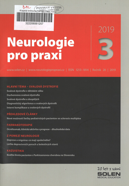 Neurologie pro praxi