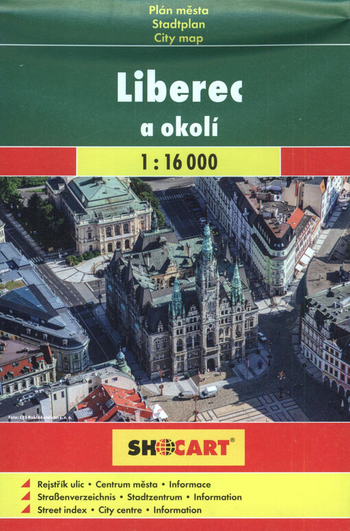 Liberec a okolí : 1:16 000
