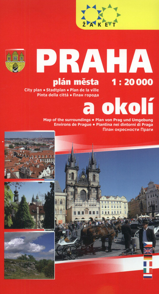 Praha : plán města a okolí
