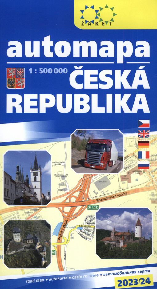 Česká republika : automapa 1:500 000
