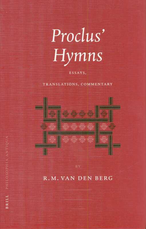 Proclus' hymns : essays, translations, commentary