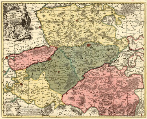 Comitatus Hannoniae Tabula