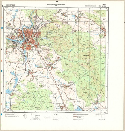 Písek: Česká republika. M-33-101-A-b
