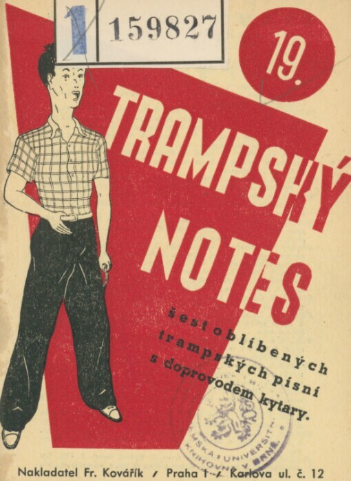 Trampský notes: výběr šesti oblíbených, veselých i sentimentálních trampských písní s doprovodem kytary. Sv. 19