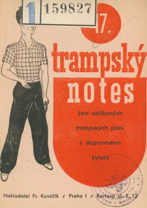 Trampský notes: výběr šesti oblíbených, veselých i sentimentálních trampských písní s doprovodem kytary. Sv. 17