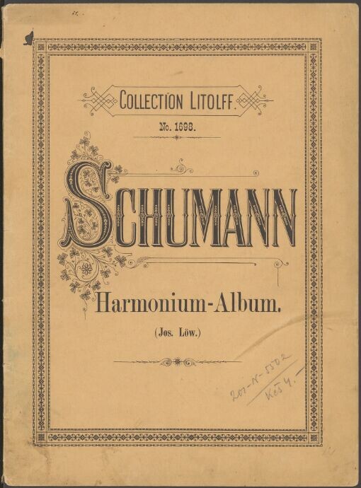 30 Transcriptionen für Harmonium