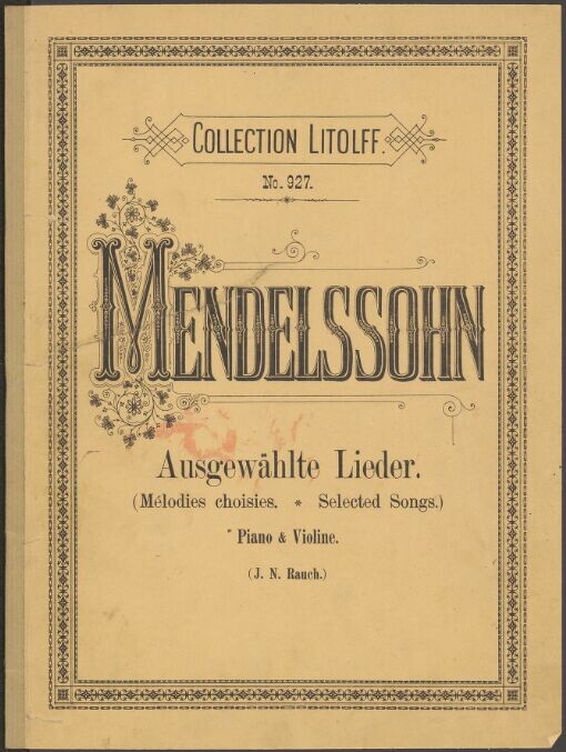 Ausgewählte Lieder: Piano & Violine