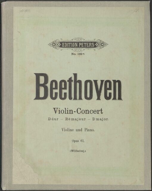 Concert und Romanzen für Violine