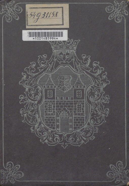 Kniha černá jinak smolná města Smidar 1631-1769